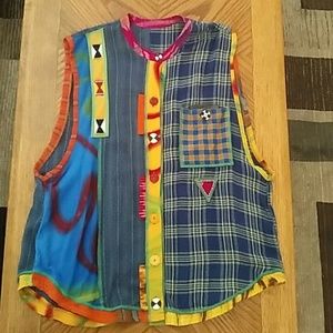 Modern Aztec Sleeveless Top